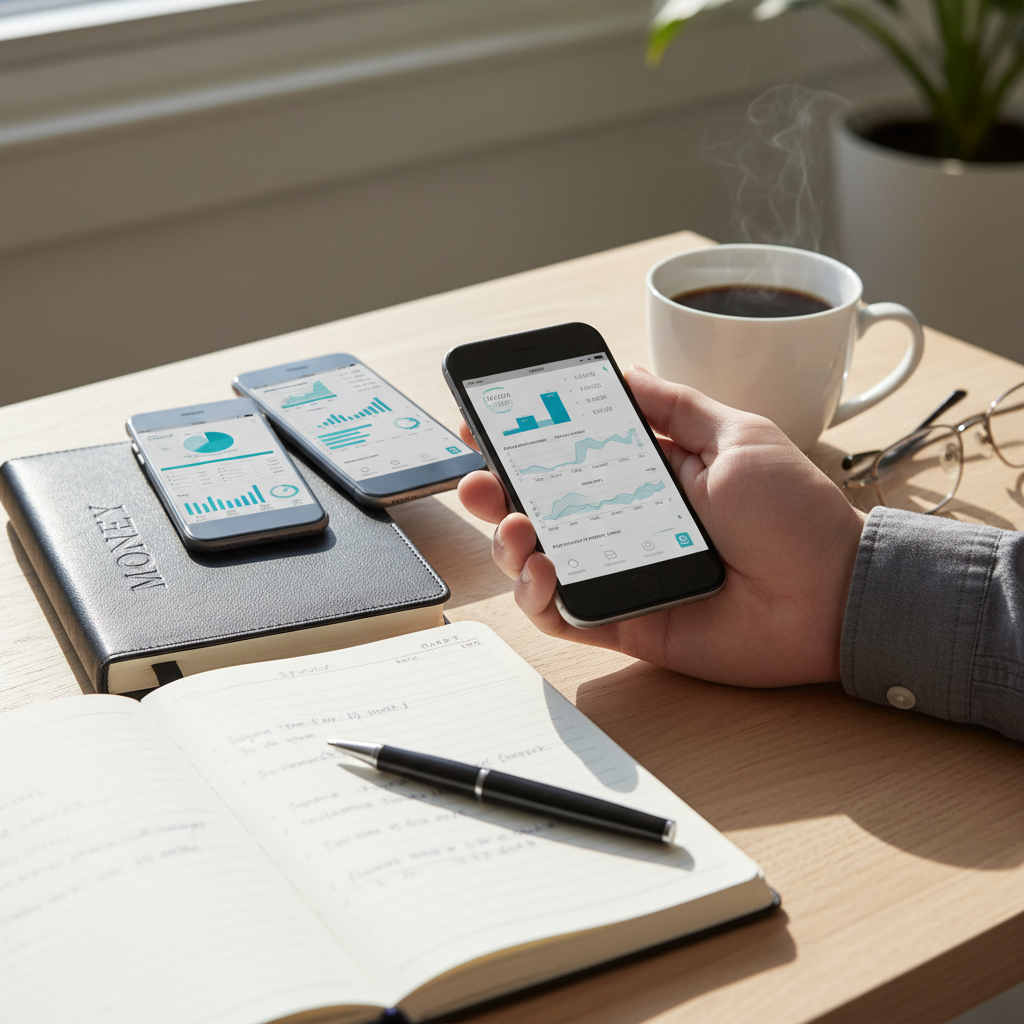 家計簿アプリ おすすめを見直して最初に効いたことをイメージした場面