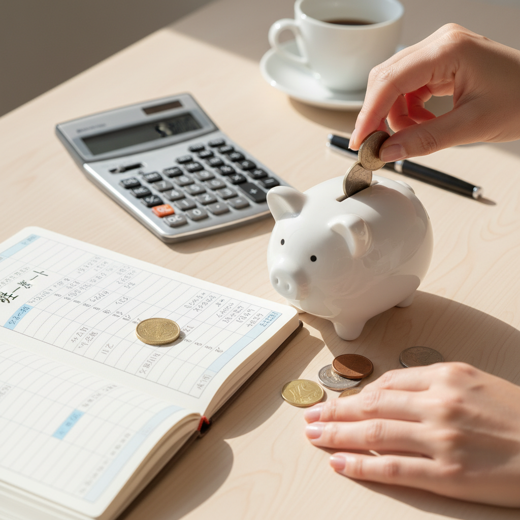 節約 続かないを見直して最初に効いたことをイメージした場面