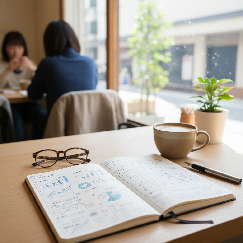 続けやすくするためにやめたこと・足したことをイメージした場面