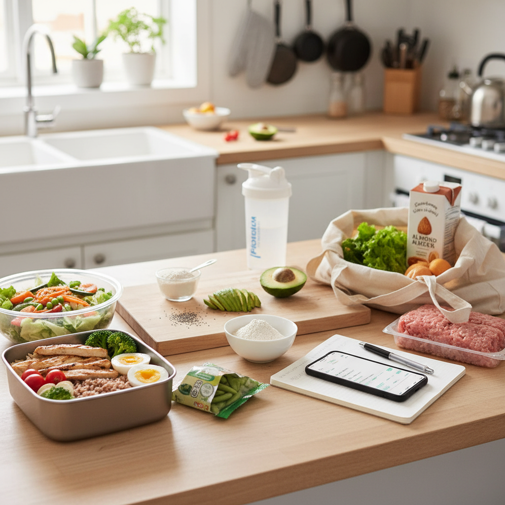 続けやすくするためにやめたこと・足したことをイメージした場面