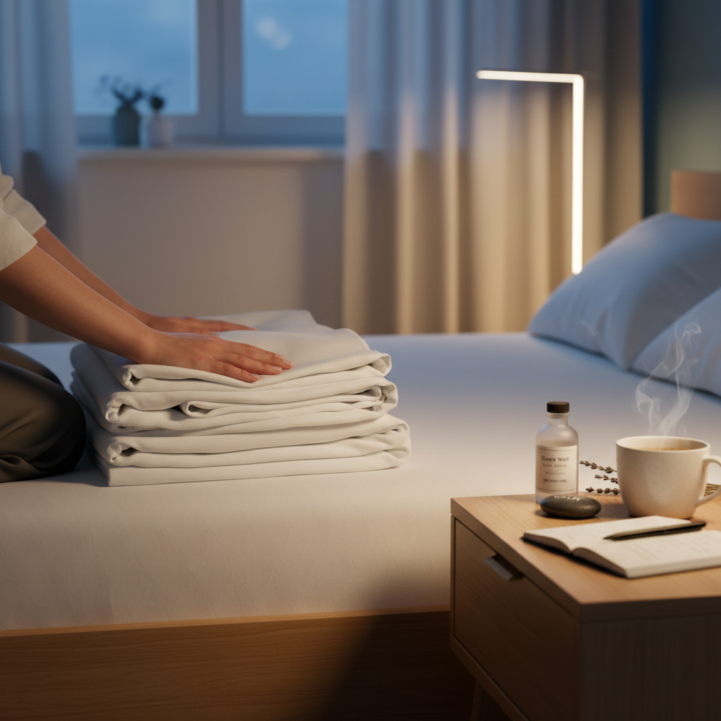 湯船 睡眠を見直して最初に効いたことをイメージした場面