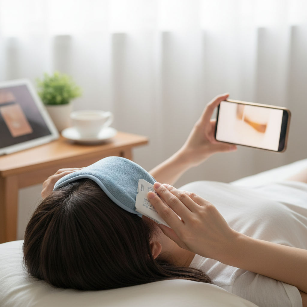 ドライアイ 対策を見直して最初に効いたことをイメージした場面