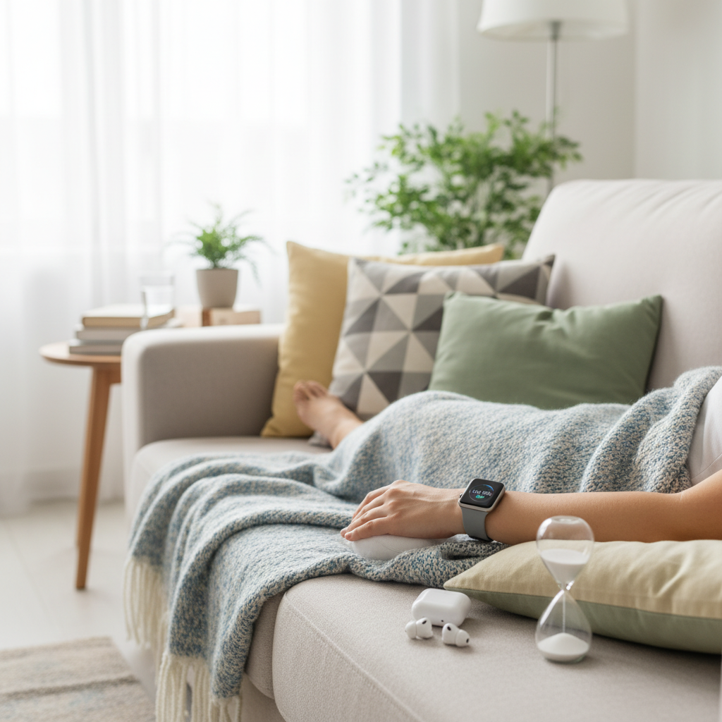 昼寝 15分 効果を見直して最初に効いたことをイメージした場面