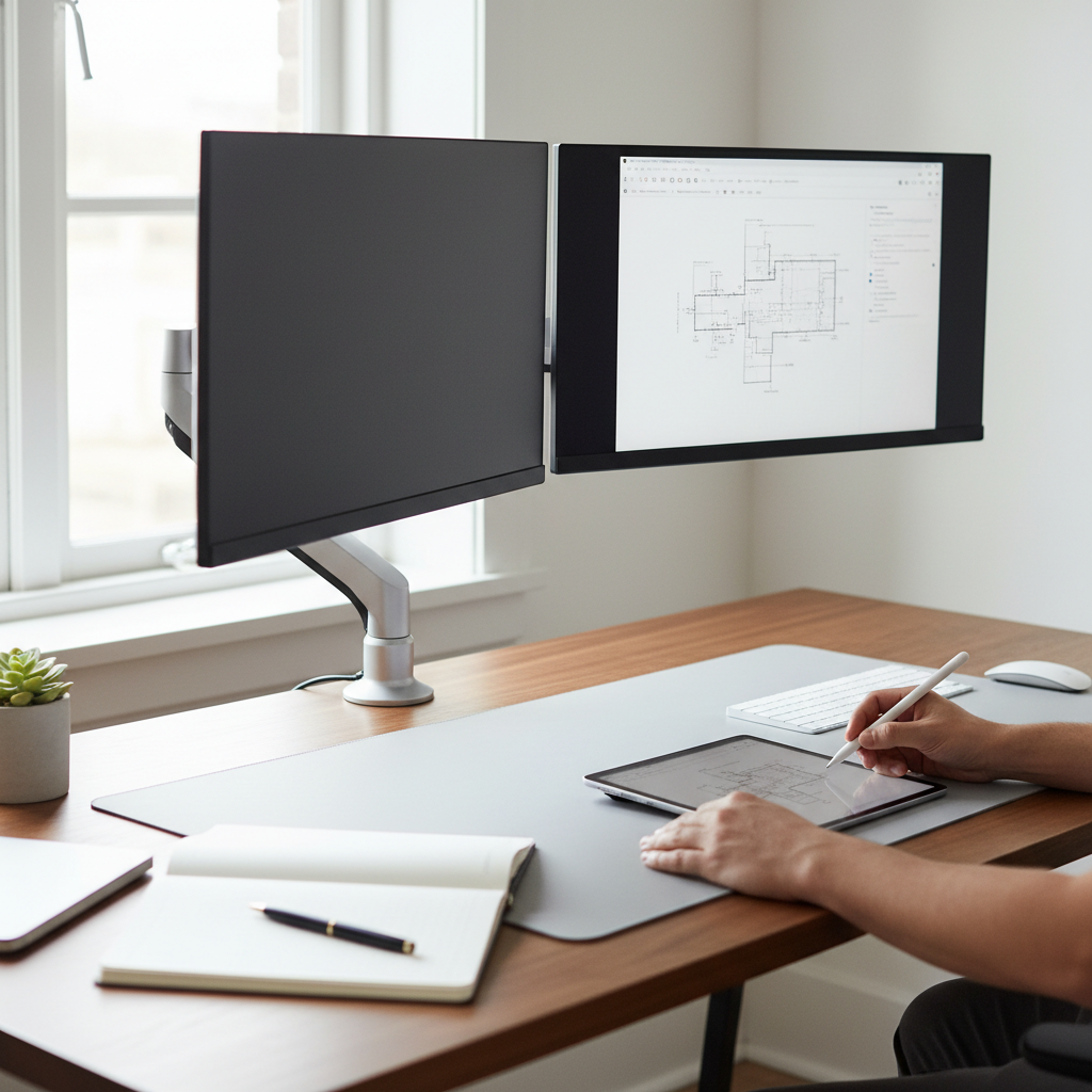 モニターアーム おすすめを見直して最初に効いたことをイメージした場面