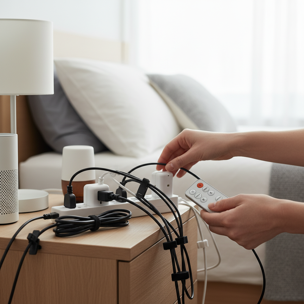 スマートプラグ 使い方を見直して最初に効いたことをイメージした場面